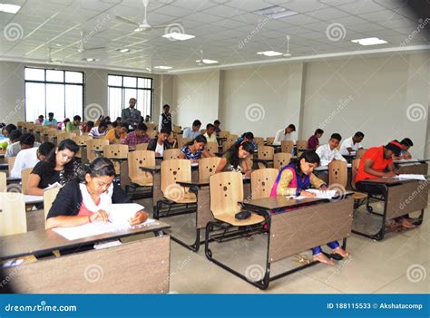 COLLEGE CLASS ROOM from INDIA MODERN STYLE Editorial Stock Photo ...
