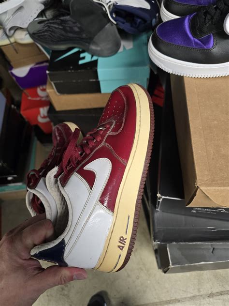 Nike Air Force 1 Premium LeBron James Cavalier Red - Gem
