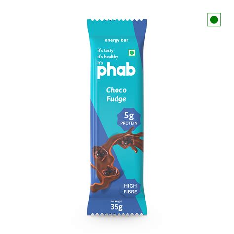 Phab Energy Bar Choco Fudge 35g – Cococart India