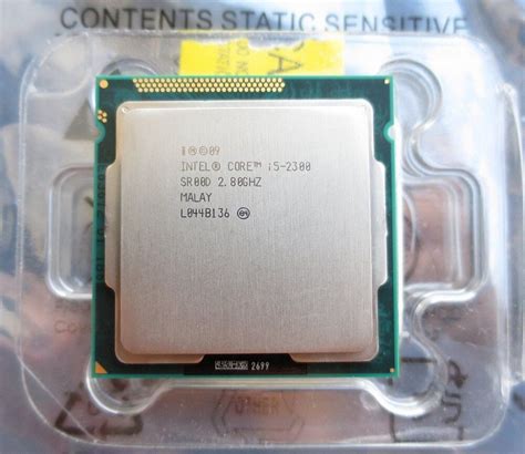 Intel Core i5-2300 Processor BXC80623I52300 SR00D 6M Cache, up to 3.10 ...