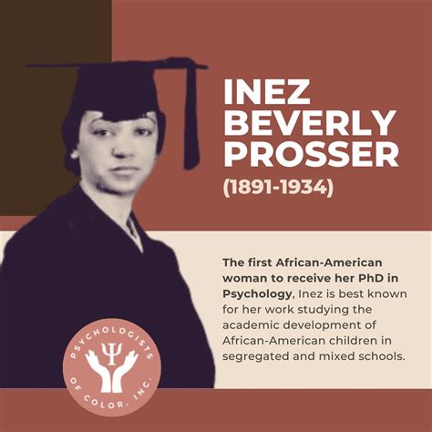 Celebrating Inez Beverly Prosser | Psychologists of Color, Inc. posted ...