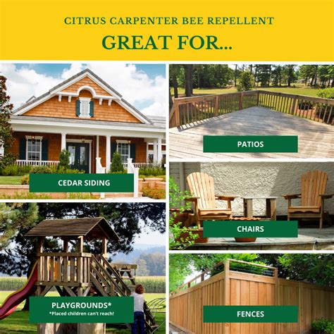 Citrus Carpenter Bee Repellent Spray | Best Bee Brothers