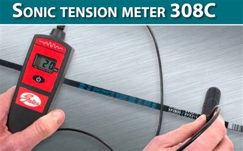 Thiết bị đo lực căng dây đai UNITTA Sonic tension meter 308c