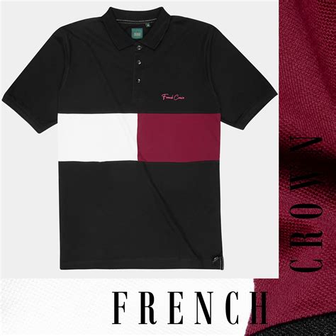 Jade Black with White and Merlot Maroon Half Sleeves Super Soft Premium ...