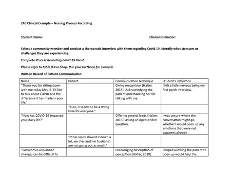 Rezultat imagine pentru Process Recording Sample
