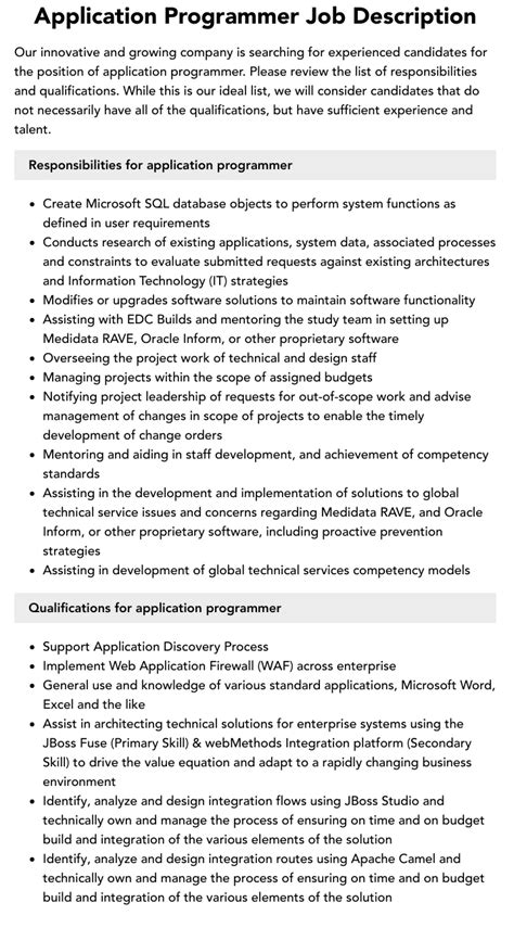 Image result for Application Programmer