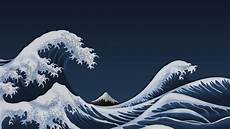 Hokusai Great Wave Wallpaper by Great Wave Kanagawa Wallpaper Wallpapersafari Hokusai Great Wave Wallpaper