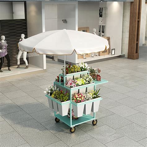 Amazon.com : Metal Outdoor Flower Display Stand with Flower Display ...