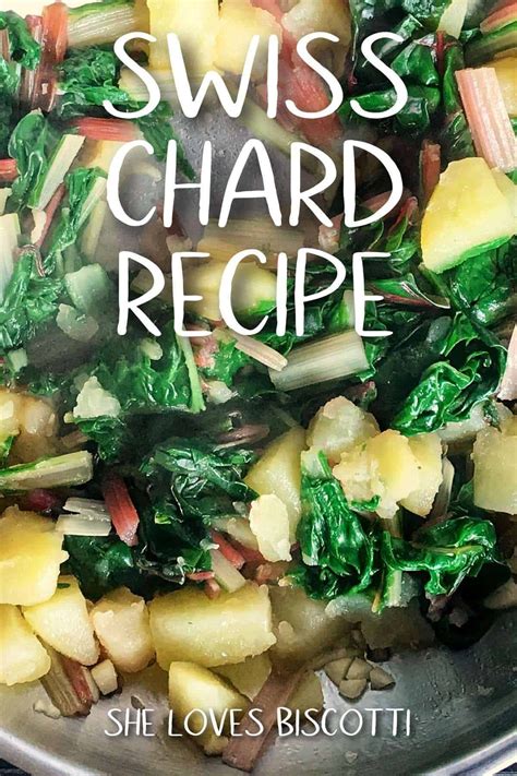The combination of Swiss chard and yellow potatoes is the perfect ...