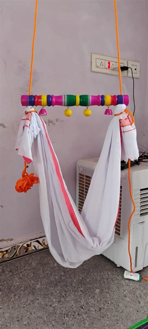YY Wooden Thottil Kambu | Baby Cradle Swing Stick | Handicraft Cradle ...
