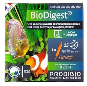Prodibio Bio Digest, Nitrifying Bacteria, Fresh and Salt Water, 12/1 mL ...