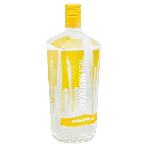New Amsterdam Pineapple Vodka 1.75L - Fresh Flavor!