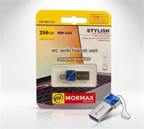 MORMAX 256GB USB Flash Drive MM004 | High Speed Elite 3.1 USB 3.1 Pen ...
