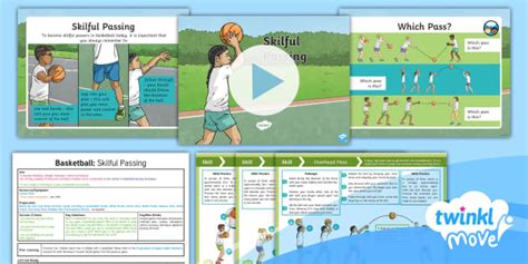 Basketball Passing Lesson Plan - Passing in Basketball - Y5