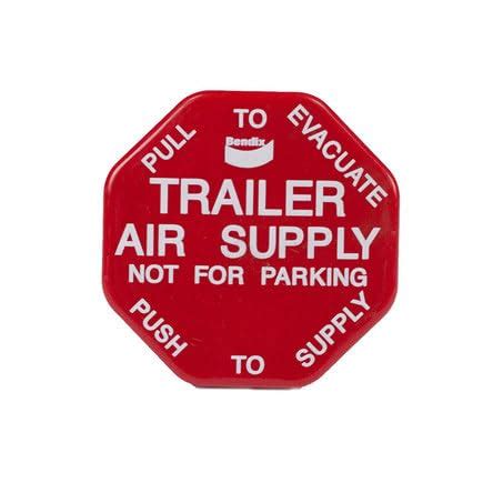 Bendix 298817 - New Knob Mv-3 Red, Trailer Air Supply : Amazon.in ...