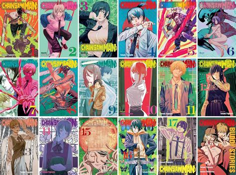 Chainsaw Man Series Complete Collection (Vol. 1-17 + Buddy Stories ...
