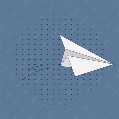 Premium Vector | Cute Paper AirPlane