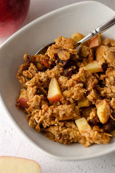 Baked Apple Oatmeal - Fresh April Flours