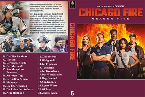 DVD Cover Season 5 | Chicago fire, Jesse spencer, Cover