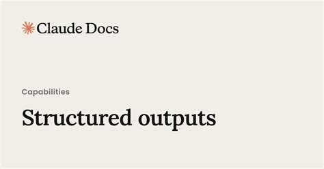 Image result for Represent Structured Output System Design