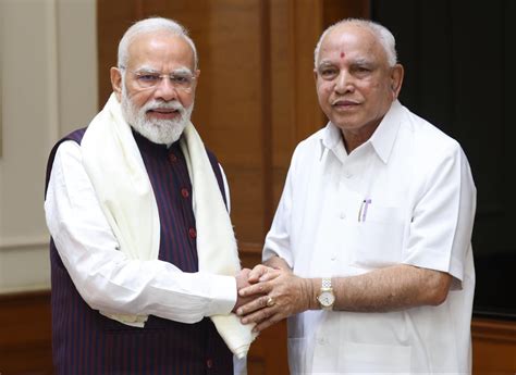 B.S. Yediyurappa wishes Narendra Modi ji on Diwali | Bharatiya Janata ...
