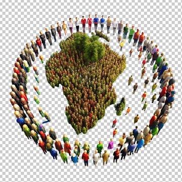 Population trends and their global implications | Premium AI-generated PSD