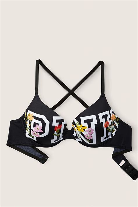 Buy Victoria's Secret PINK Wear Everywhere Push Up Bra from the ...