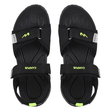 Campus Men's GC-22125 Sports Sandal BLK/F.GRN 6 -UK/India : Amazon.in ...