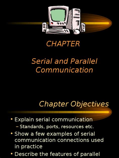 Image result for Serial and Parallel Communication Examples