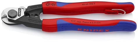 Buy Knipex Wire Rope Cutter forged with multi-component grips, with ...