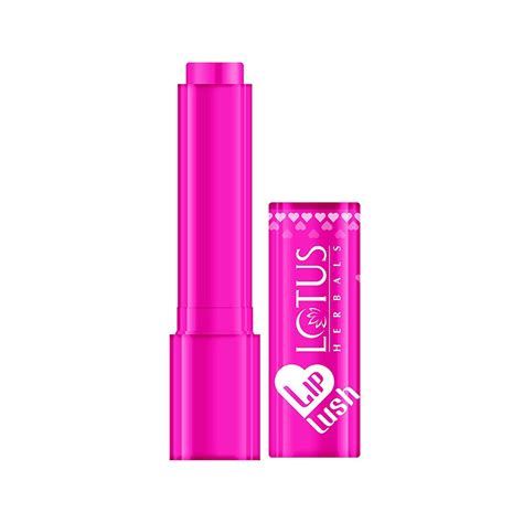 Lotus Herbals Lip Lush Tinted Lip Balm - Rosy Rose Blush (4gm) – Fetch ...