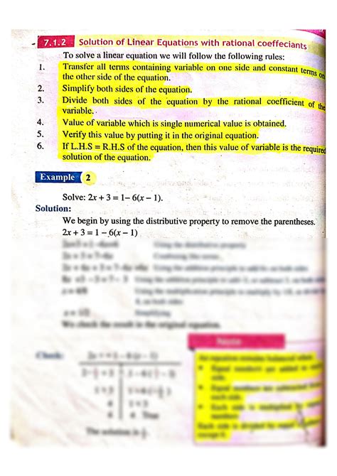 Image result for 10 Examples of Linear Equations