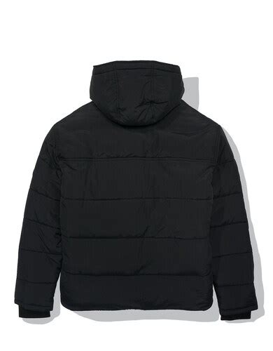 Buy American Eagle Men Black Puffer Jacket Online - 774108