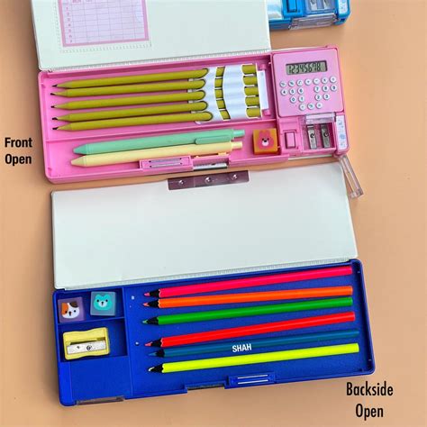 KIDS MAGNETIC PENCIL BOX WITH CALCULATOR-PANIPBWC001 – www.soosi.co.in