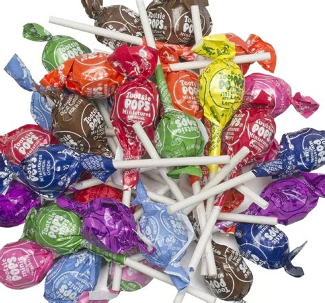 Mini Tootsie Roll Pop Calories Tootsie Roll Lollipop Minis 200 Ct