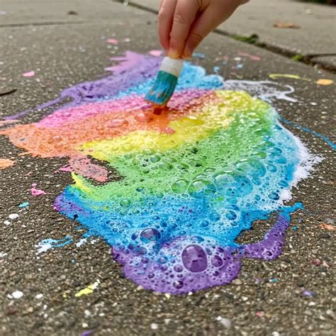 Fizzy Chalk Paint - Fun & Easy DIY Science for Kids