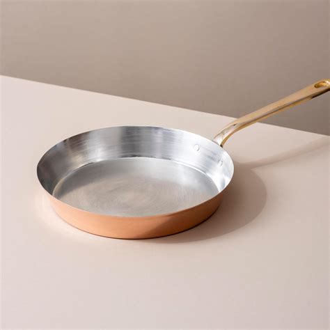 Buy P-TAL Copper Frying Pan with Heat-Resistant Handle | 8.5 Inch ...