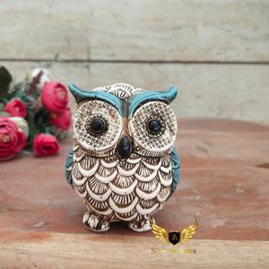 Shiv Articles Owl Showpieces Statue Decorative Items for Home Office ...