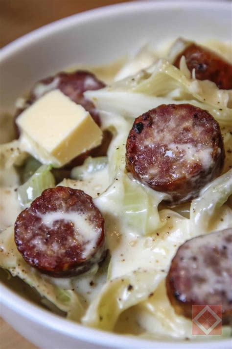 This Sausage Cabbage Alfredo Is Perfect for Those on Keto Diet | Recipe ...