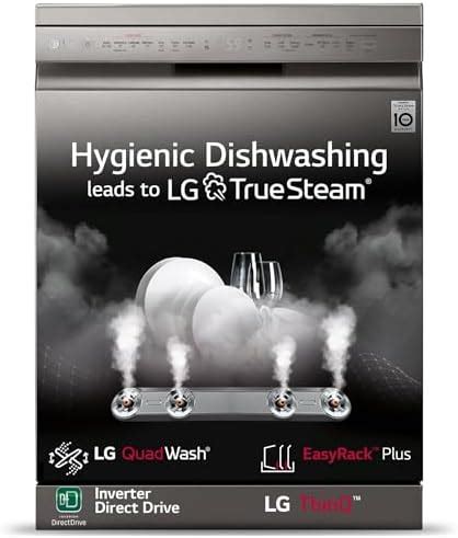 LG 14 Place Settings Inverter Direct Drive, Wi-Fi Free Standing ...