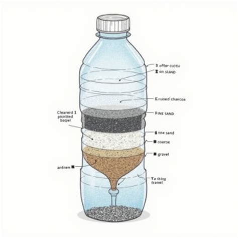 Image result for Graph for Homemade Water Filter Science Project
