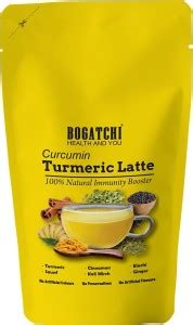BOGATCHI Curcumin Turmeric Latte Nutrition Drink Price in India - Buy ...