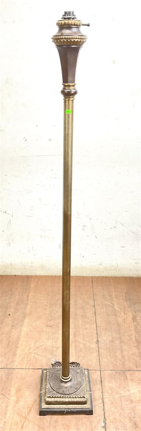Lot - Traditional Style Candlestick Floor Lamp