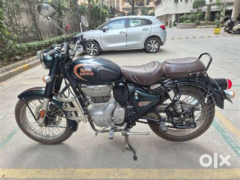 Brand New condition Royal Enfield 350 Halycon Green color - Motorcycles ...
