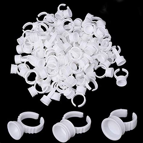 Buy Tattoo Ink Rings Cups, CINRA 300pcs Mix Size Plastic Tattoo Pigment ...