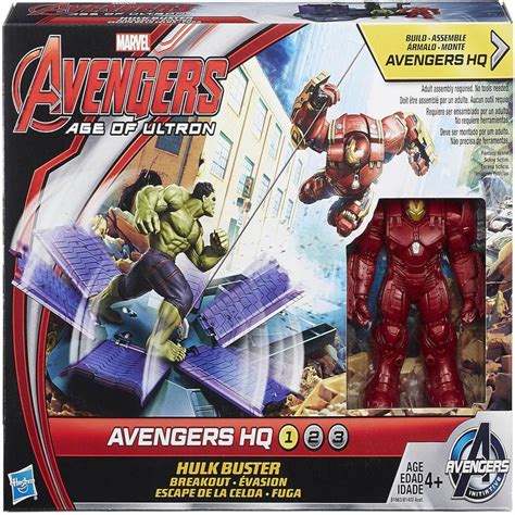 Hasbro Marvel Avengers HQ Hulk Buster Breakout Set - Marvel Avengers HQ ...