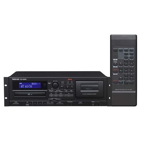 Buy TASCAM CDA-580 CD Player/Cassette Recorder DJ Media Player Online ...