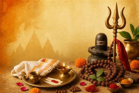 Hindu Protection Symbols: Tilak, Rudraksha, Trishul