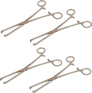 FusionKraft Allis Tissue Holding Forceps, 8" (Pack of 4) Tissue Forceps ...