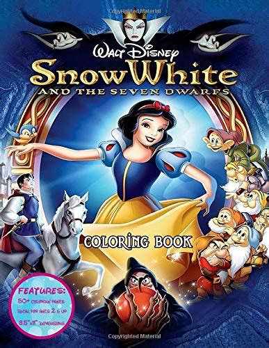 Buy Snow White And The Seven Dwarfs Coloring Book: Over 50 Coloring ...
